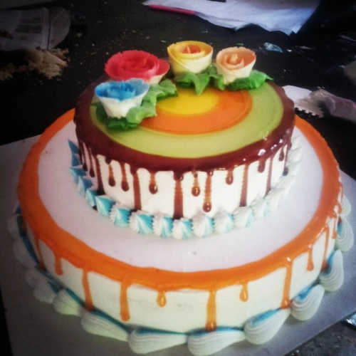 Flavoured Wedding Cake