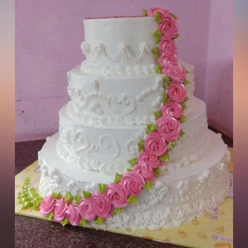 White Wedding Cake